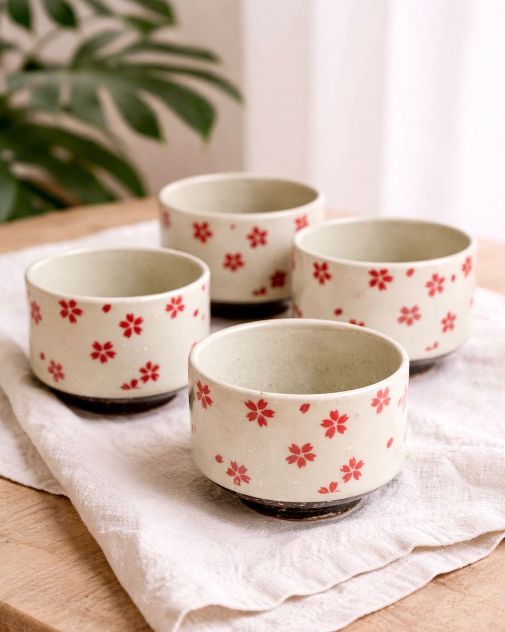 Japanese Cherry Blossom Chawan Bowl