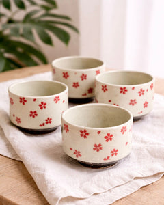 Japanese Cherry Blossom Chawan Bowl